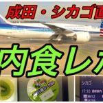 【ANA 全日空】機内食レポ　国際線　成田-シカゴ直行便　　エコノミークラス　#35