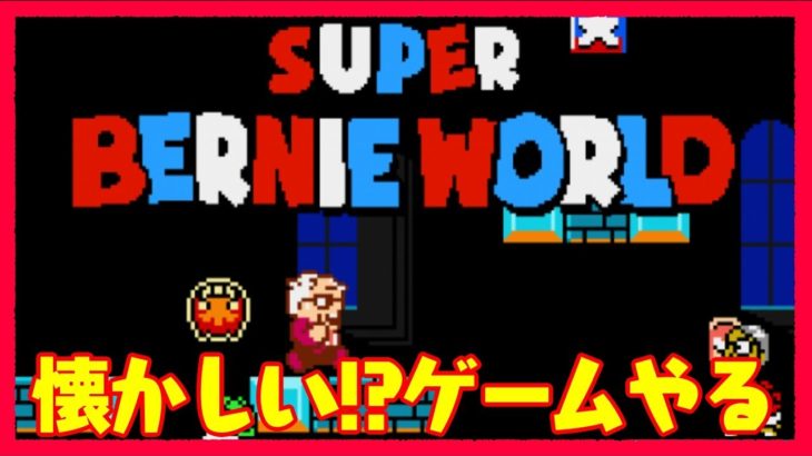 【Super bernie world/単発ゲーム実況】議員のおじさんが頑張るゲーム【🌸259】