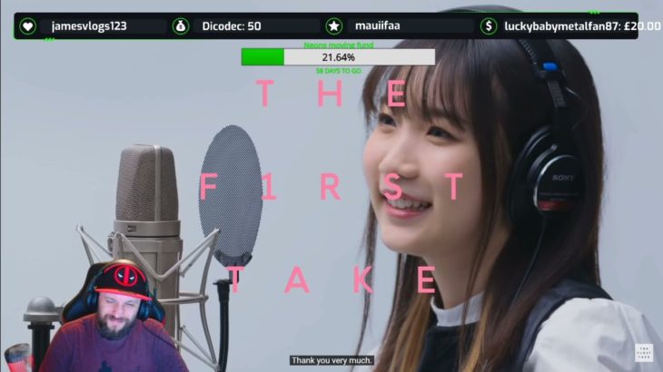 YOASOBI Gunjo THE FIRST TAKE Reaction