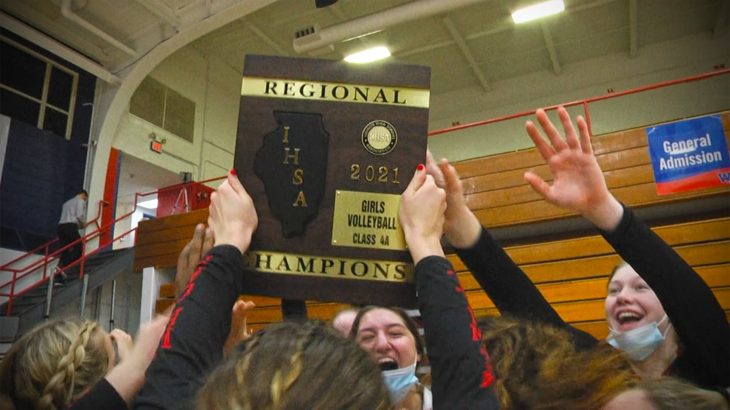 Girls Volleyball 4A Regional Final Plainfield Central vs. Benet Academy 10.28.21