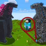 巨大ゴジラが侵略してくるマインクラフトがヤバイ…【 マイクラ / マインクラフト 】