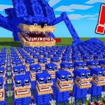 大量シンソニックVS最強セキュリティ【 マイクラ / マインクラフト 】