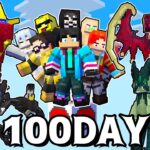 色違いポケモンワンブロックで100日生き残れるか？【 マイクラ / マインクラフト 】