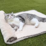 庭にお布団敷いてみたら気持ち良すぎて帰ってこなくなっちゃった猫がこちらですw