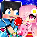 夏祭りデートをするマインクラフトがやばい【 マイクラ / マインクラフト 】