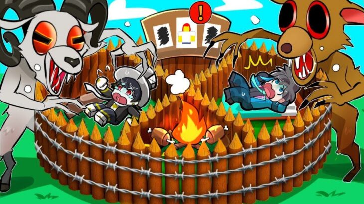 最強のセキュリティ基地を作って99日間生き残る【ロブロックス/ROBLOX】