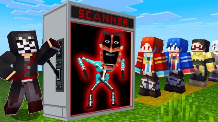誰が化け物かスキャナーで当てるマインクラフト【 マイクラ / マインクラフト 】
